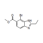 Methyl 7-Bromo-2-ethylbenzimidazole-6-carboxylate