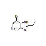 7-Bromo-2-ethyl-1H-imidazo[4,5-c]pyridine