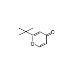 2-(1-Methylcyclopropyl)-4H-pyran-4-one