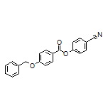 4-Cyanophenyl 4-(Benzyloxy)benzoate