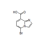 5-Bromoimidazo[1,2-a]pyridine-8-carboxylic Acid