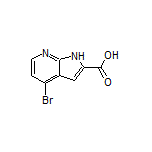 4-Bromo-7-azaindole-2-carboxylic Acid