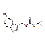 N-Boc-1-(6-bromoimidazo[1,2-a]pyridin-3-yl)-N-methylmethanamine