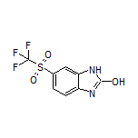 6-[(Trifluoromethyl)sulfonyl]-1H-benzo[d]imidazol-2-ol