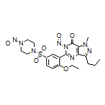 5-[2-Ethoxy-5-[(4-nitrosopiperazin-1-yl)sulfonyl]phenyl]-1-methyl-6-nitroso-3-propyl-1H-pyrazolo[4,3-d]pyrimidin-7(6H)-one