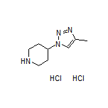 4-(4-Methyl-1H-1,2,3-triazol-1-yl)piperidine Dihydrochloride