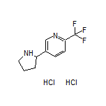 5-(Pyrrolidin-2-yl)-2-(trifluoromethyl)pyridine Dihydrochloride