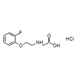 2-[[2-(2-Fluorophenoxy)ethyl]amino]acetic Acid Hydrochloride