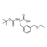 (S)-2-(Boc-amino)-3-[3-(ethoxymethyl)phenyl]propanoic Acid