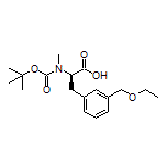 (R)-2-[Boc-(methyl)amino]-3-[3-(ethoxymethyl)phenyl]propanoic Acid