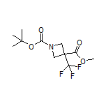 Methyl 1-Boc-3-(trifluoromethyl)azetidine-3-carboxylate