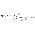 3-[6-(4-Aminobutyl)-1-oxoisoindolin-2-yl]piperidine-2,6-dione Hydrochloride
