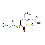 (S)-2-(Boc-amino)-3-(3-sulfamoylphenyl)propanoic Acid