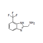 [7-(Trifluoromethyl)-1H-benzo[d]imidazol-2-yl]methanamine