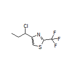 4-(1-Chloropropyl)-2-(trifluoromethyl)thiazole