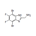 (4,7-Dibromo-5,6-difluoro-1H-benzo[d]imidazol-2-yl)methanamine