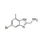 (5-Bromo-7-methyl-1H-benzo[d]imidazol-2-yl)methanamine