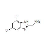 (5-Bromo-7-fluoro-1H-benzo[d]imidazol-2-yl)methanamine