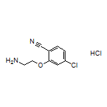 2-(2-Aminoethoxy)-4-chlorobenzonitrile Hydrochloride