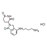 3-[4-[(4-Aminobutyl)amino]-1-oxoisoindolin-2-yl]piperidine-2,6-dione Hydrochloride