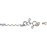 3-[5-[(8-Aminooctyl)amino]-1-oxoisoindolin-2-yl]piperidine-2,6-dione Hydrochloride