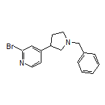 4-(1-Benzylpyrrolidin-3-yl)-2-bromopyridine