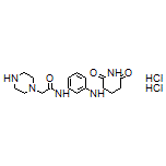 N-[3-[(2,6-Dioxopiperidin-3-yl)amino]phenyl]-2-(piperazin-1-yl)acetamide Dihydrochloride