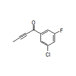 1-(3-Chloro-5-fluorophenyl)but-2-yn-1-one