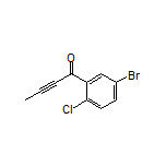 1-(5-Bromo-2-chlorophenyl)but-2-yn-1-one