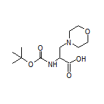 2-(Boc-amino)-3-morpholinopropanoic Acid