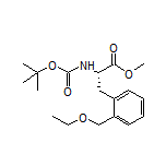 Methyl (S)-2-(Boc-amino)-3-[2-(ethoxymethyl)phenyl]propanoate