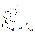 2-[2-[[2-(2,6-Dioxopiperidin-3-yl)-1,3-dioxoisoindolin-4-yl]amino]ethoxy]acetic Acid