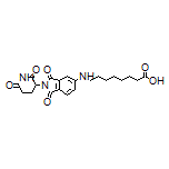 8-[[2-(2,6-Dioxopiperidin-3-yl)-1,3-dioxoisoindolin-5-yl]amino]octanoic Acid
