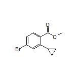 Methyl 4-Bromo-2-cyclopropylbenzoate