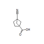 4-Cyanobicyclo[2.1.1]hexane-1-carboxylic Acid