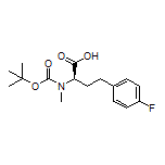 (R)-2-[Boc-(methyl)amino]-4-(4-fluorophenyl)butanoic Acid