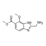 Methyl 2-(Aminomethyl)-7-methoxy-1H-benzo[d]imidazole-6-carboxylate