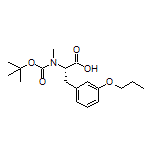 (S)-2-[Boc-(methyl)amino]-3-(3-propoxyphenyl)propanoic Acid
