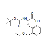 (S)-2-(Boc-amino)-3-[2-(ethoxymethyl)phenyl]propanoic Acid