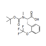 (S)-2-[Boc-(methyl)amino]-3-[2-(trifluoromethoxy)phenyl]propanoic Acid