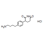 3-[4-(4-Aminobutyl)phenyl]piperidine-2,6-dione Hydrochloride