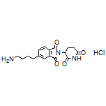 5-(4-Aminobutyl)-2-(2,6-dioxopiperidin-3-yl)isoindoline-1,3-dione Hydrochloride