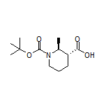 (2S,3R)-1-Boc-2-methylpiperidine-3-carboxylic Acid