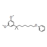 1,3-Dimethoxy-5-(2-methyl-8-phenoxyoctan-2-yl)benzene