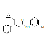 N-(3-Chlorophenyl)-4-cyclopropyl-3-phenylbutanamide