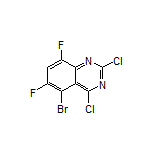 5-Bromo-2,4-dichloro-6,8-difluoroquinazoline