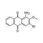 1-Amino-3-bromo-2-methoxyanthracene-9,10-dione