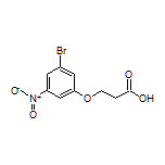 3-(3-Bromo-5-nitrophenoxy)propanoic Acid