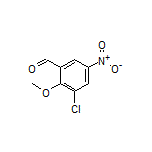 3-Chloro-2-methoxy-5-nitrobenzaldehyde