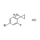 1-(4-Bromo-2-fluorophenyl)cyclopropanamine Hydrochloride